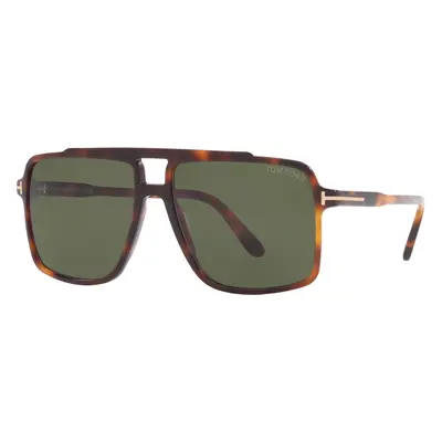 Tom Ford Man Sunglass Kemp - Frame color: Tortoise Blonde, Lens color: Green