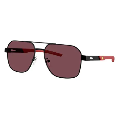 Scuderia Ferrari Man Sunglass FZ5003 - Frame color: Matte Black, Lens color: Red Ferrari Exclus