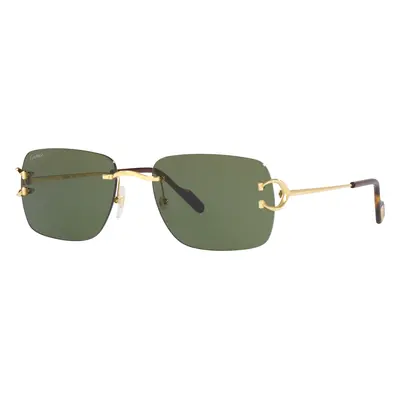 Cartier Man Sunglass CT0330S - Frame color: Gold, Lens color: Gold