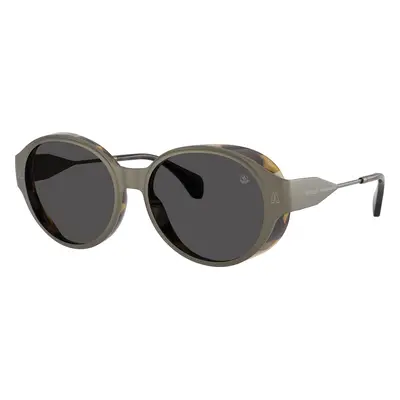 Moncler Unisex Sunglass ME4005T AUROS - Frame color: Matte Anthracite, Lens color: Dark Grey So