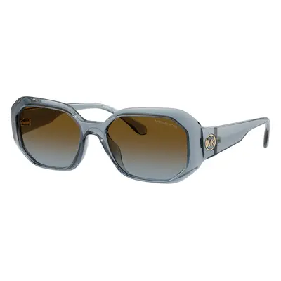 Michael Kors Woman Sunglass MK2240U Siesta Key - Frame color: Denim Transparent, Lens color: Br