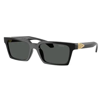 Versace Man Sunglass VE4490U - Frame color: Black, Lens color: Dark Grey