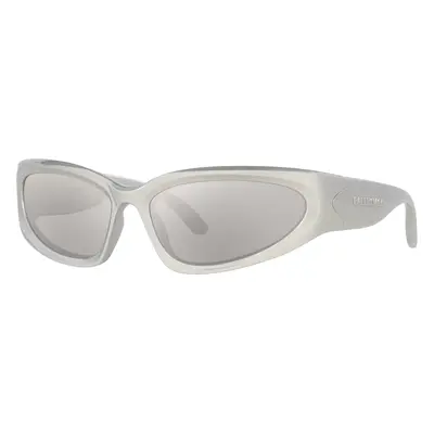 Balenciaga Man Sunglass BB0157S - Frame color: Silver, Lens color: Silver