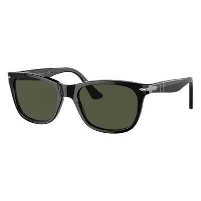 Persol Man Sunglass PO3291S - Frame color: Black, Lens color: Green