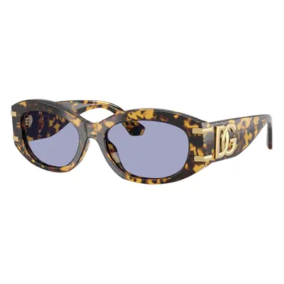 Dolce&Gabbana Woman Sunglass DG4502 - Frame color: Yellow Havana, Lens color: Violet