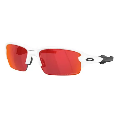 Oakley Unisex Sunglass OO9511 Flak® 2.0 S - Frame color: Polished White, Lens color: Prizm Fiel