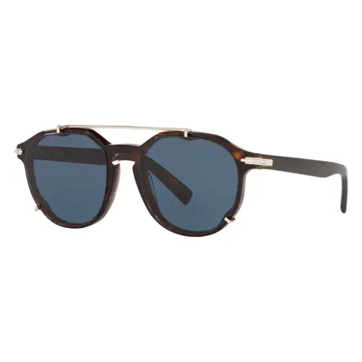 DIOR Man Sunglass DiorBlackSuit RI - Frame color: Havana, Lens color: Blue