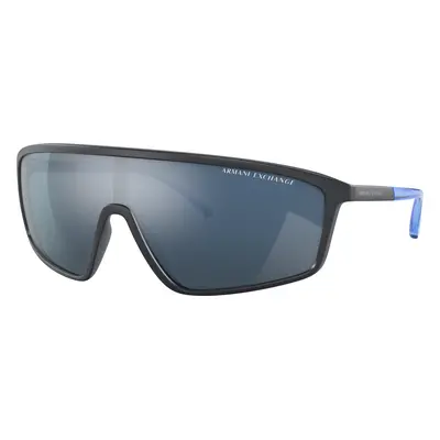 Armani Exchange Man Sunglass AX4119S - Frame color: Matte Blue, Lens color: Dark Blue Mirror Bl