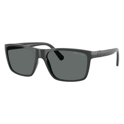 Polo Ralph Lauren Man Sunglass PH4133 - Frame color: Shiny Dark Grey, Lens color: Polar Dark Gr