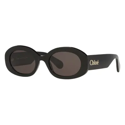 Chloé Woman Sunglass CH0258S - Frame color: Black, Lens color: Grey