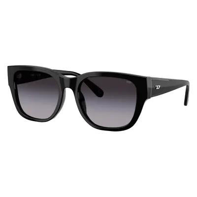 Diesel Unisex Sunglass DL2005 - Frame color: Shiny Black, Lens color: Grey Gradient