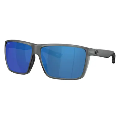 Costa Man Sunglass 6S9121 Rincon II - Frame color: Matte Smoke Crystal, Lens color: Blue Mirror