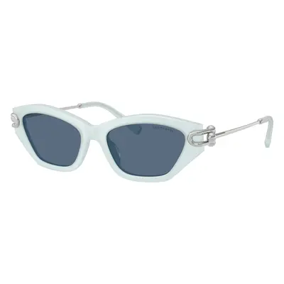 Tiffany & Co. Woman Sunglass TF4231U - Frame color: Frosted Pale Sapphire, Lens color: Dark Blu