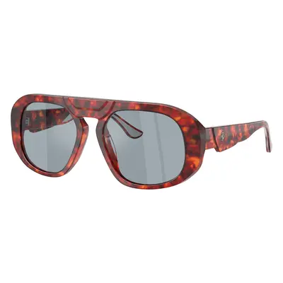 Ferrari Man Sunglass FH2014U - Frame color: Brown Tortoise, Lens color: Polar Blue