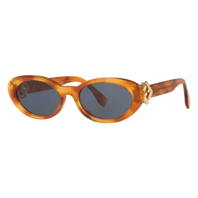 Fendi Woman Sunglass FE40140U - Frame color: Tortoise, Lens color: Blue