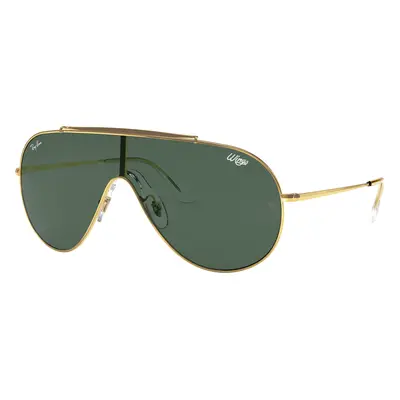 Ray-Ban Man Sunglass RB3597 Wings - Frame color: Arista Gold, Lens color: Dark Green