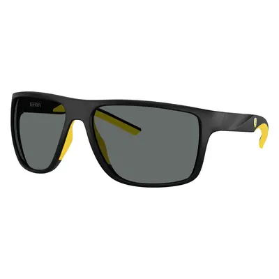 Scuderia Ferrari Man Sunglass FZ6015U - Frame color: Matte Black, Lens color: Dark Grey Polar