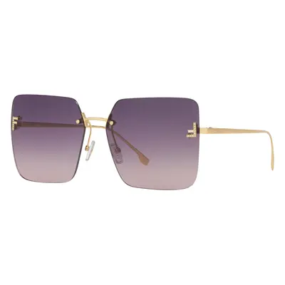 Fendi Woman Sunglass FE4082US - Frame color: Gold, Lens color: Purple