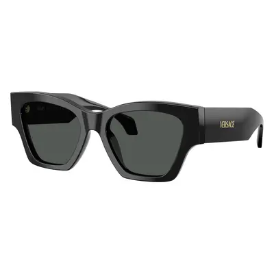 Versace Woman Sunglass VE4492U - Frame color: Black, Lens color: Dark Grey