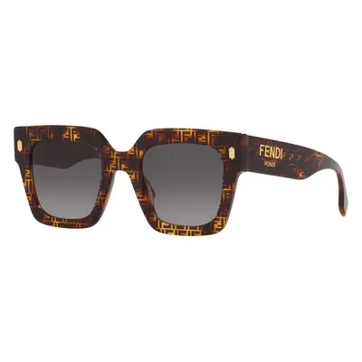 Fendi Woman Sunglass Fendi Roma Fe40101I - Frame color: Tortoise, Lens color: Grey