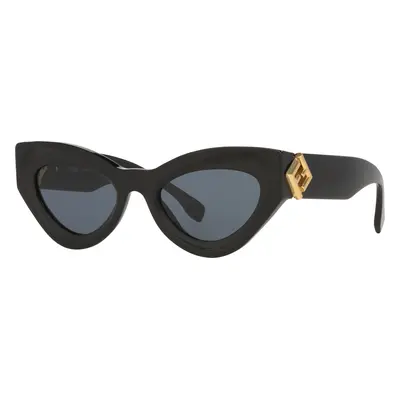 Fendi Woman Sunglass FE40146I - Frame color: Black, Lens color: Blue