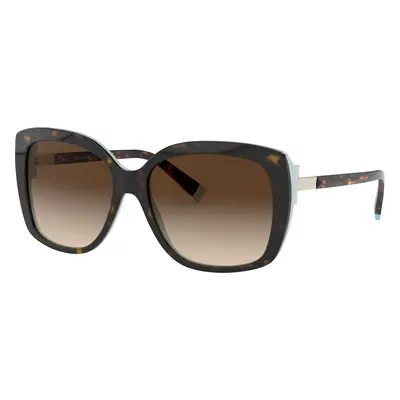 Tiffany & Co. Woman Sunglass TF4171 - Frame color: Havana, Lens color: Brown Gradient