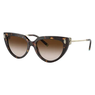 Tiffany & Co. Woman Sunglass TF4195 - Frame color: Havana, Lens color: Brown Gradient