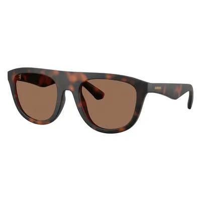 Burberry Man Sunglass BE4459U - Frame color: Matte Dark Havana, Lens color: Dark Brown