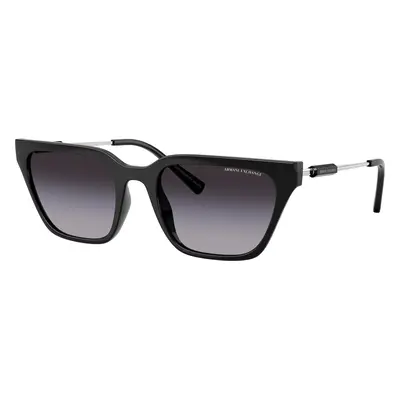 Armani Exchange Woman Sunglass AX4158S - Frame color: Shiny Black, Lens color: Gradient Grey