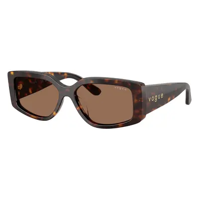 Vogue Eyewear Woman Sunglass VO5642SU - Frame color: Dark Havana, Lens color: Dark Brown