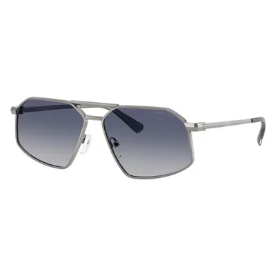 Michael Kors Man Sunglass MK1167 Mar Vista - Frame color: Shiny Gunmetal, Lens color: Blue Grad