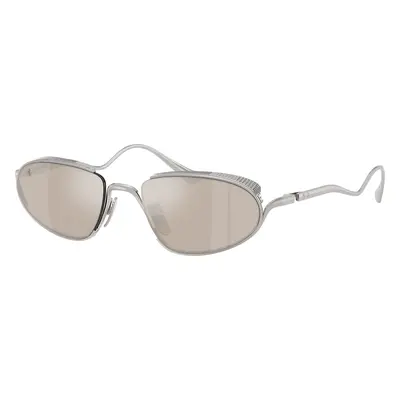 Ferrari Unisex Sunglass FH1022T - Frame color: Silver, Lens color: Grey