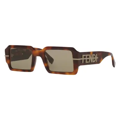 Fendi Man Sunglass FE40073U - Frame color: Tortoise, Lens color: Brown