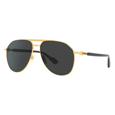 Gucci Man Sunglass GG1220S - Frame color: Gold, Lens color: Grey