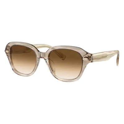 Brunello Cucinelli Woman Sunglass BC4004S - Frame color: Striped Ivory, Lens color: Mandorla