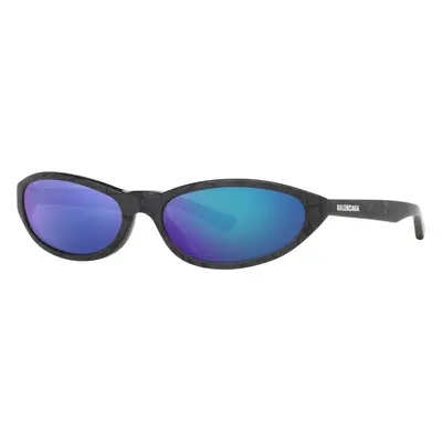 Balenciaga Unisex Sunglass BB0007S - Frame color: Purple, Lens color: Purple