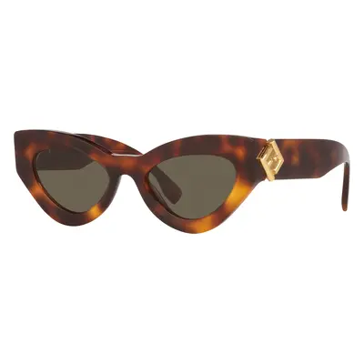 Fendi Woman Sunglass FE40146I - Frame color: Tortoise, Lens color: Green