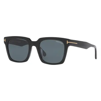 Tom Ford Man Sunglass FT1162-K - Frame color: Black Shiny, Lens color: Grey