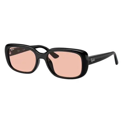 Ray-Ban Unisex Sunglass RB4421D Bio-Based - Frame color: Black, Lens color: Dark Pink