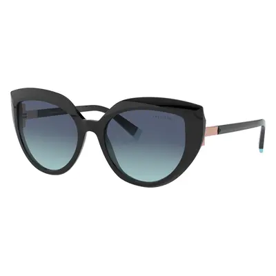 Tiffany & Co. Woman Sunglass TF4170 - Frame color: Black, Lens color: Tiffany Blue Gradient