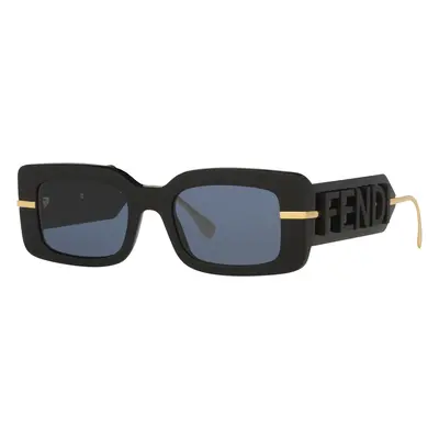 Fendi Woman Sunglass FE40133I - Frame color: Black, Lens color: Blue