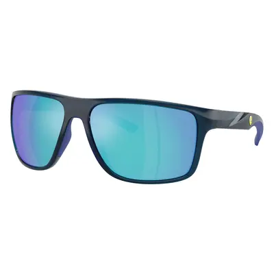 Scuderia Ferrari Man Sunglass FZ6015U - Frame color: Opal Blue, Lens color: Blue Mirror