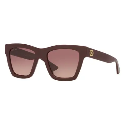 Gucci Woman Sunglass GG1714S - Frame color: Burgundy, Lens color: Red