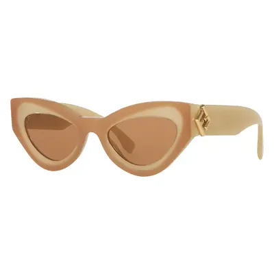 Fendi Woman Sunglass FE40146I - Frame color: Brown Light, Lens color: Brown