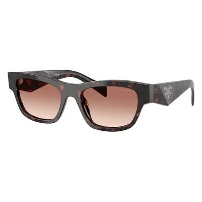 Prada Woman Sunglass PR B09S - Frame color: Root Tortoise, Lens color: Light Brown Gradient Bor