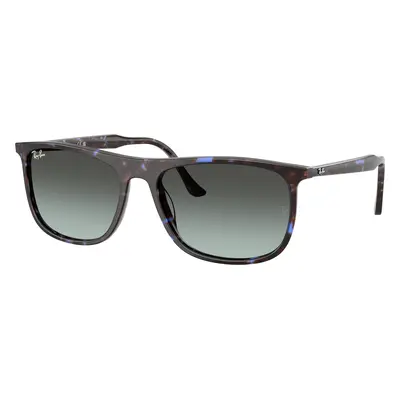 Ray-Ban Unisex Sunglass RB2216 - Frame color: Havana Blue Tortoiseshell, Lens color: Blue Vinta