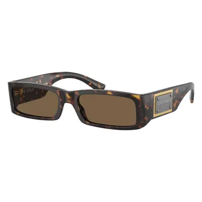 Dolce&Gabbana Man Sunglass DG4444 - Frame color: Havana, Lens color: Dark Brown