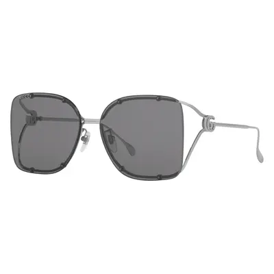 Gucci Woman Sunglass GG1713SA - Frame color: Silver, Lens color: Purple