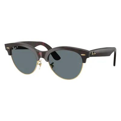 Ray-Ban Unisex Sunglass RB2341 Clubmaster Way - Frame color: Red Havana On Gold, Lens color: Da