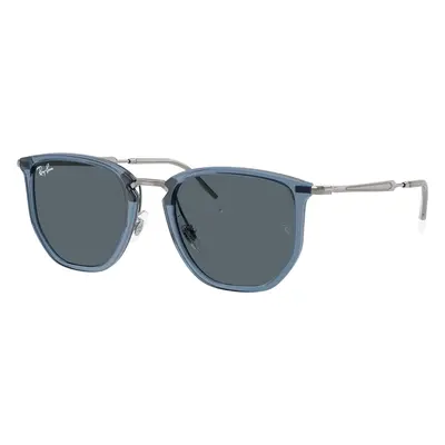 Ray-Ban Unisex Sunglass RB4451 - Frame color: Transparent Blue, Lens color: Blue